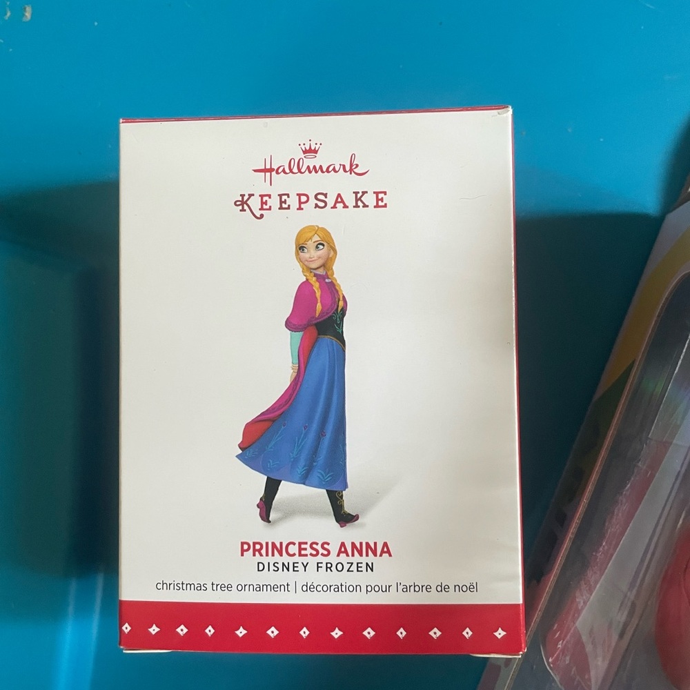 Princesses Anna Christmas ornament, never been open